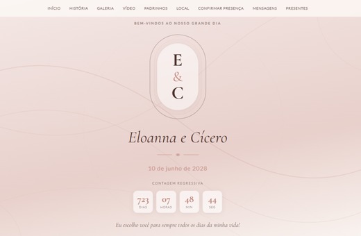 Romântico Floral Elegante